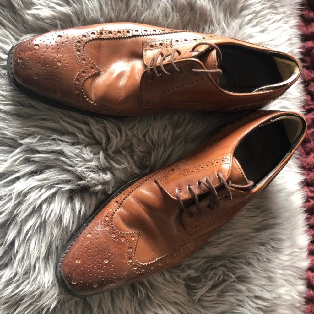 Hugo Boss wingtip Brogue lace-up